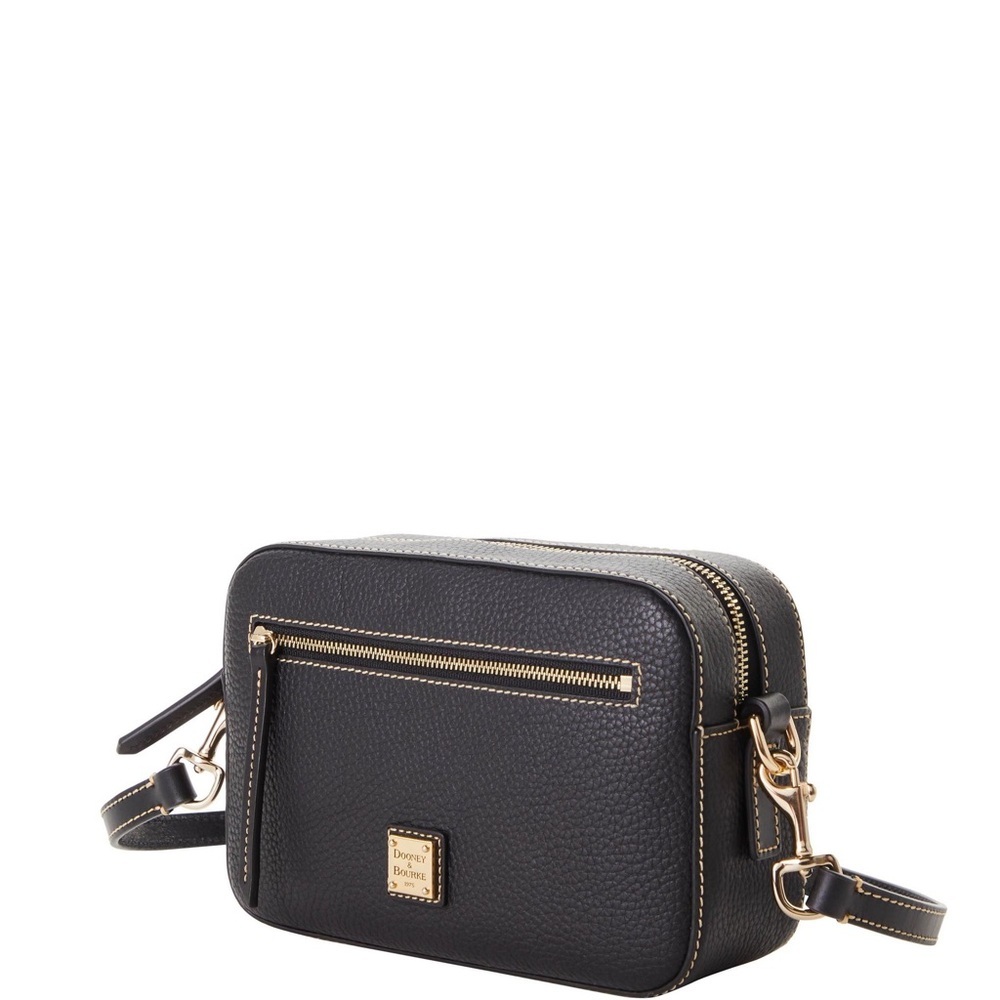 PEBBLE GRAIN CAMERA ZIP CROSSBODY - Picture 1 of 10